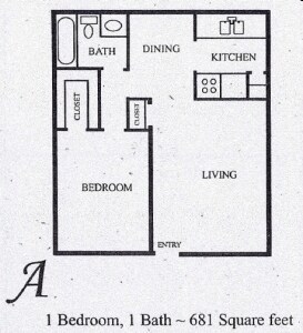 Unit 214 floor plan